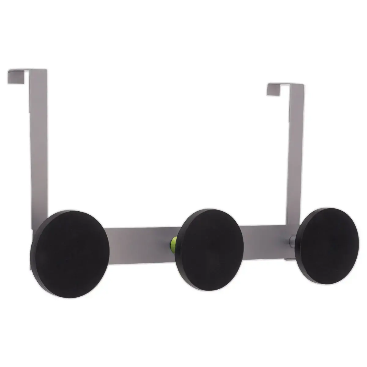 Pat&egrave;re de porte Triple - m&eacute;tal et noir - ALBA 