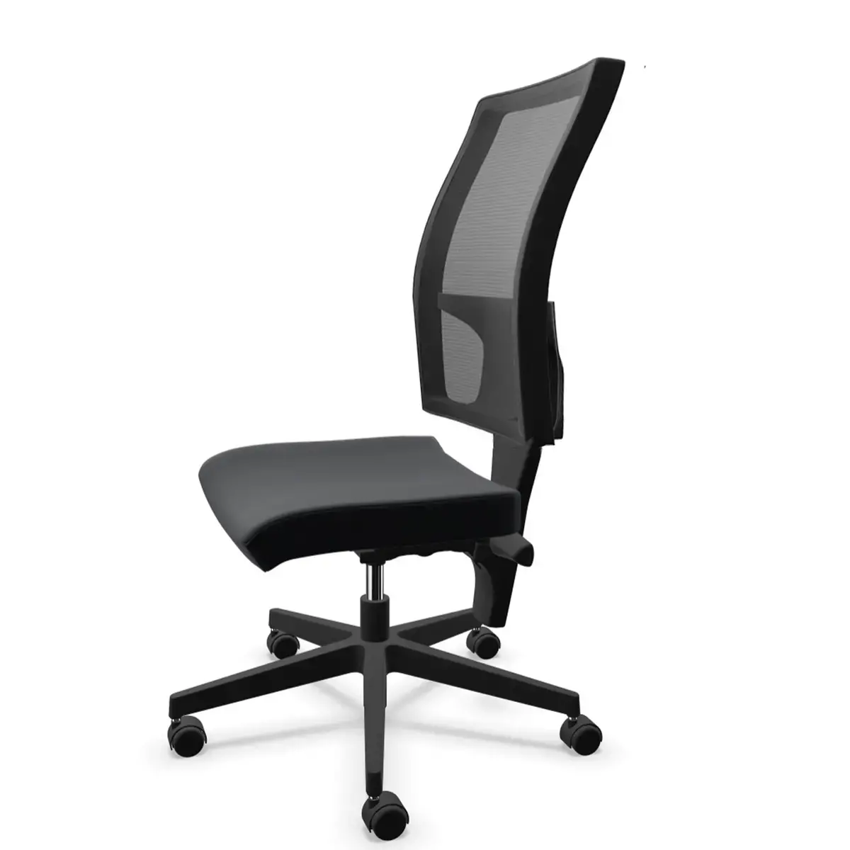 Si&egrave;ge de bureau contact permanent noir - Taktik - Nowy Styl 