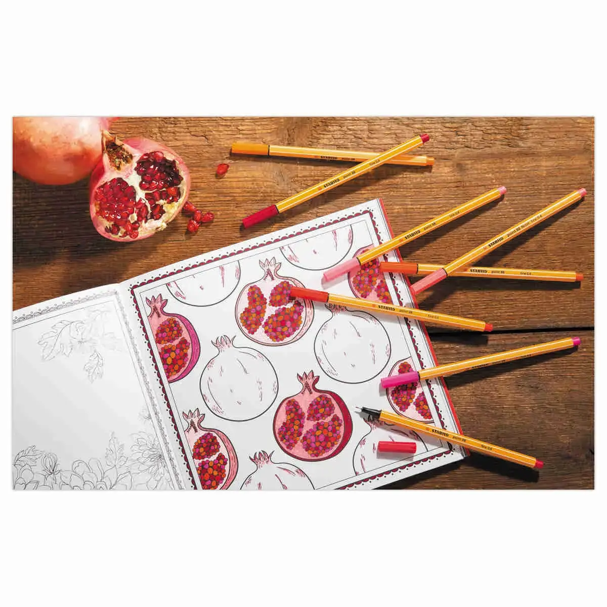 Stylo-feutre point 88 - Pointe fine - Rouge - STABILO