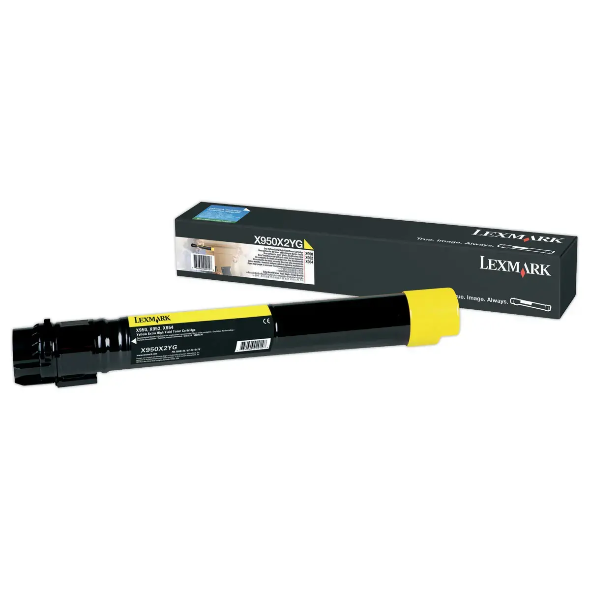 Toner LEXMARK jaune X950X2YG