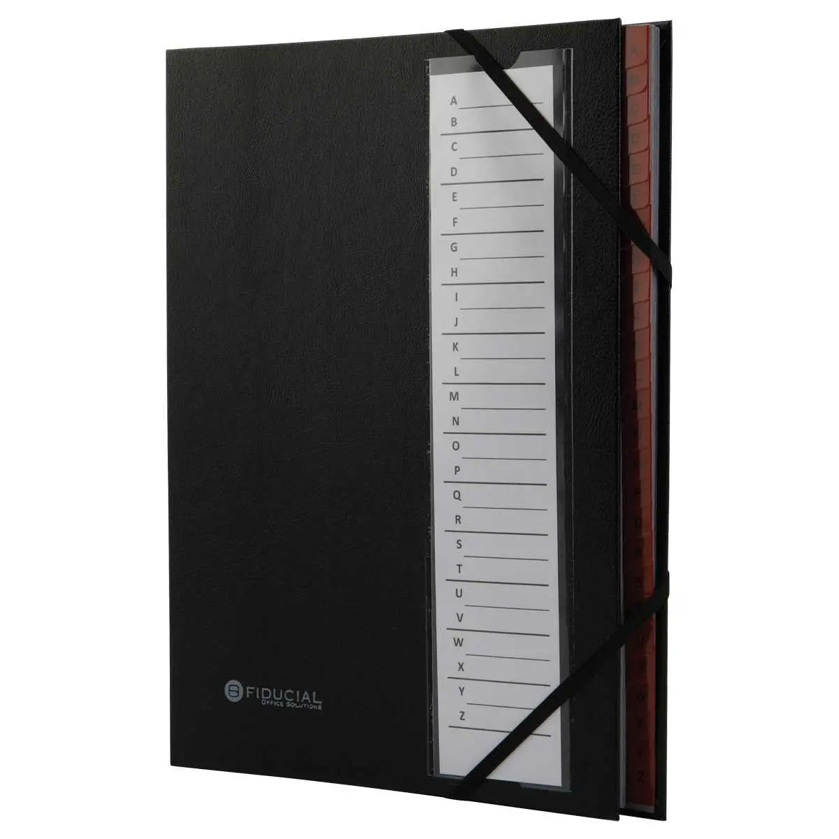 Trieur balacron à élastique - Fiducial - 26 touches alphabétiques