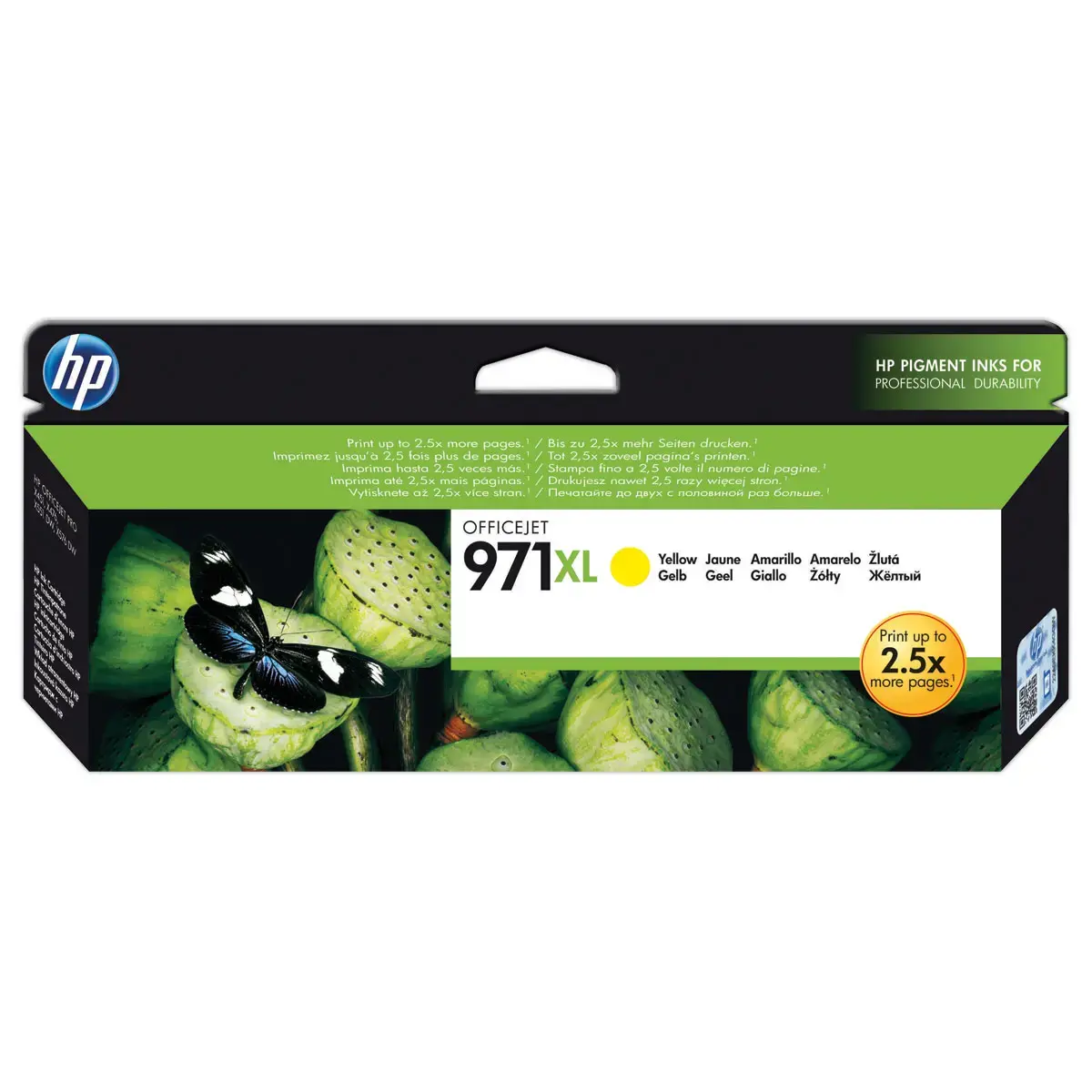 HP 971XL CN628AE cartouche d'encre jaune