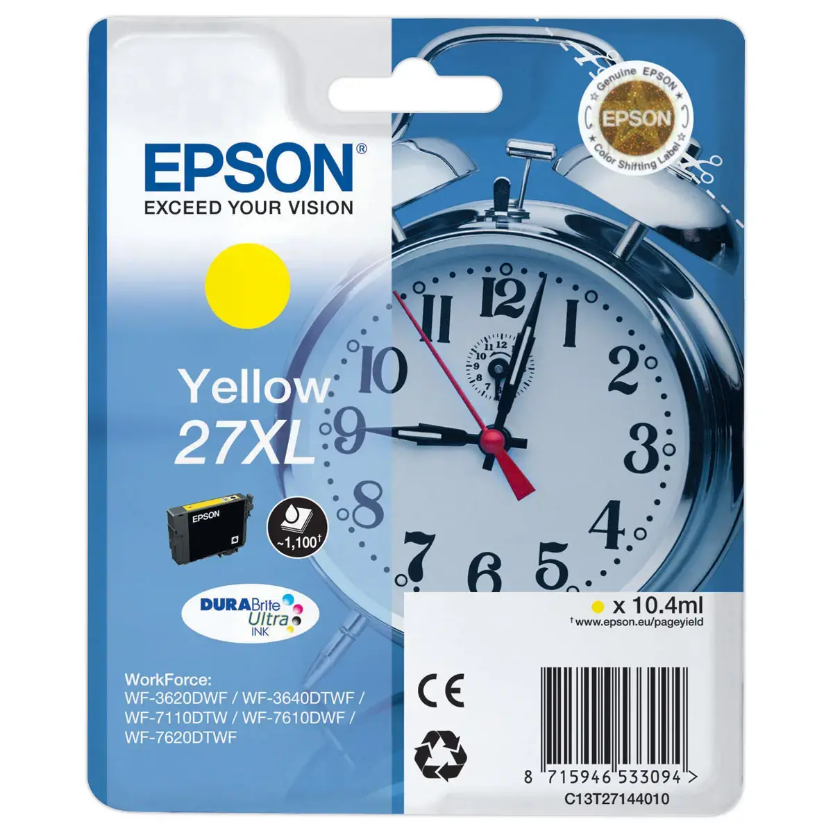 Cartouche Epson T2714 jaune