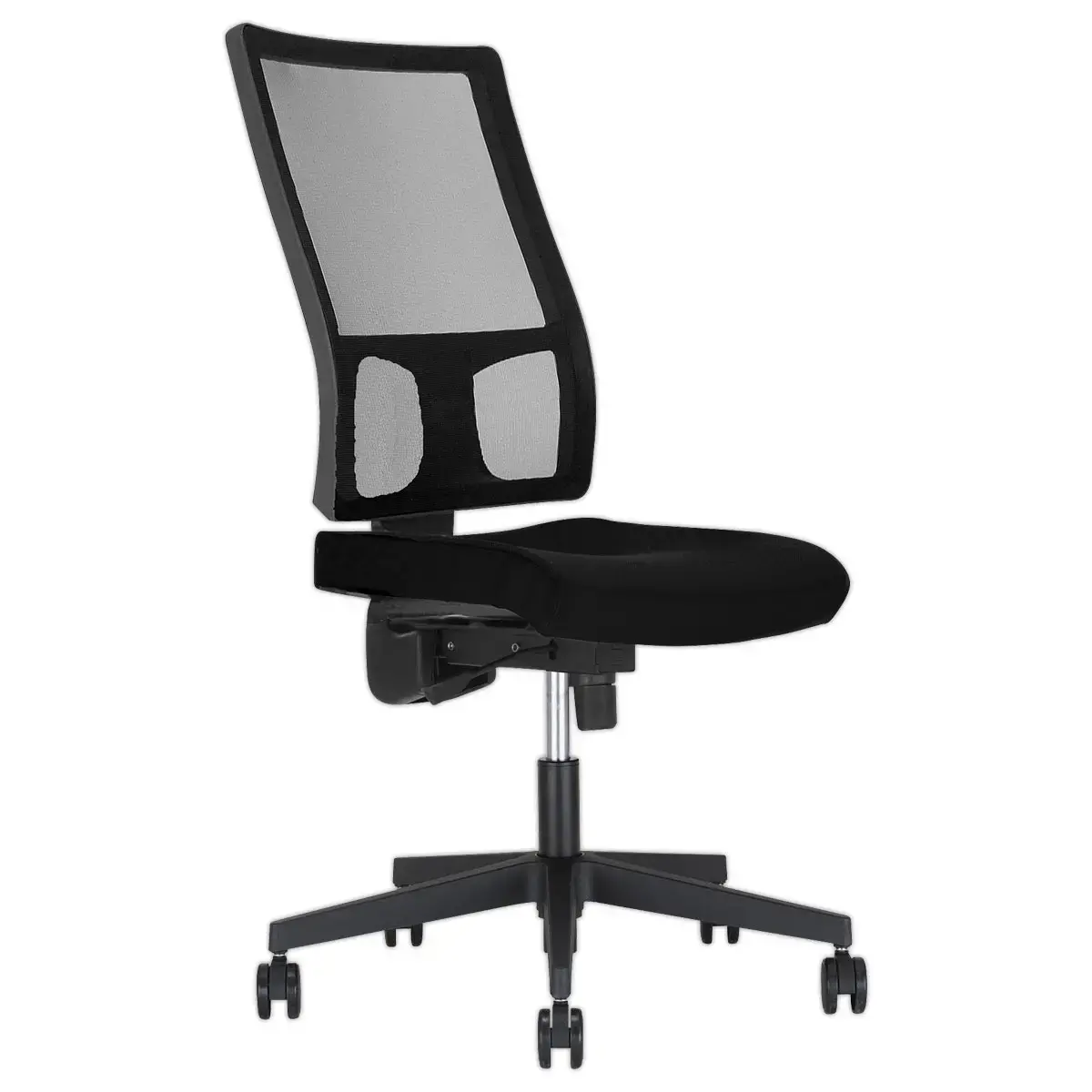 Siège de bureau Taktik synchrone Activ noir avec dossier résille