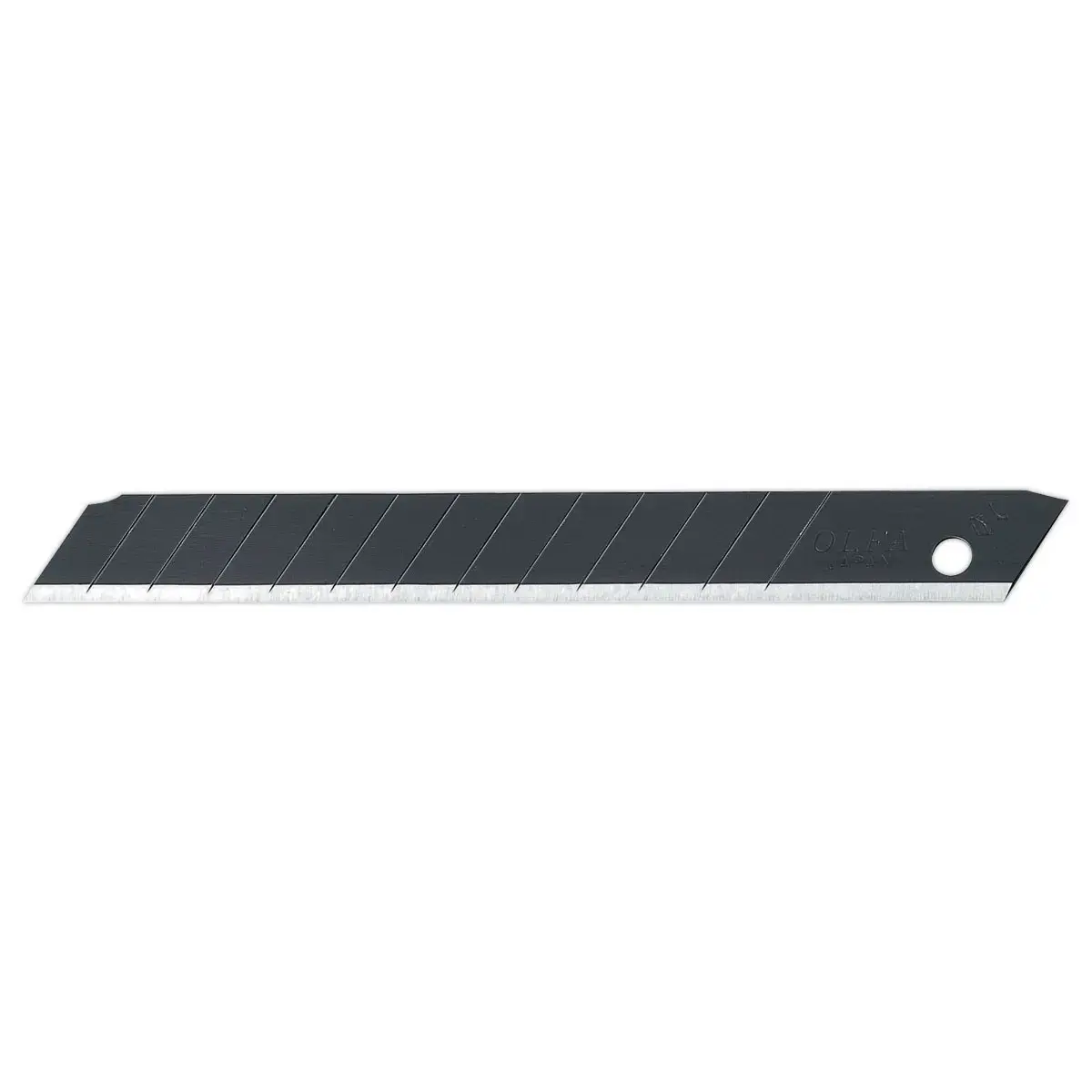étui de 10 lames sécables noires pour cutter - 9 mm - OLFA