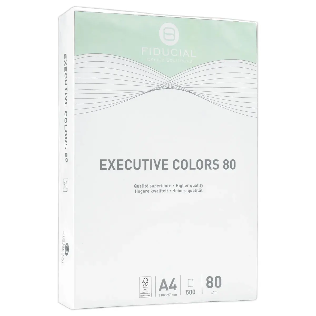 Ramette de papier couleur intense A4 Executive Colors 80g - Vert - FIDUCIAL