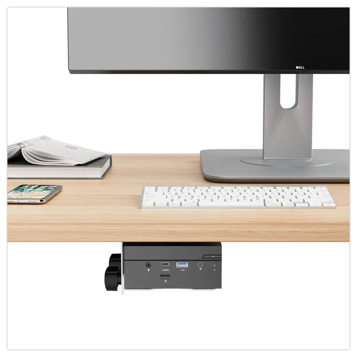 Support mini PC VESA - Blanc - FELLOWES 
