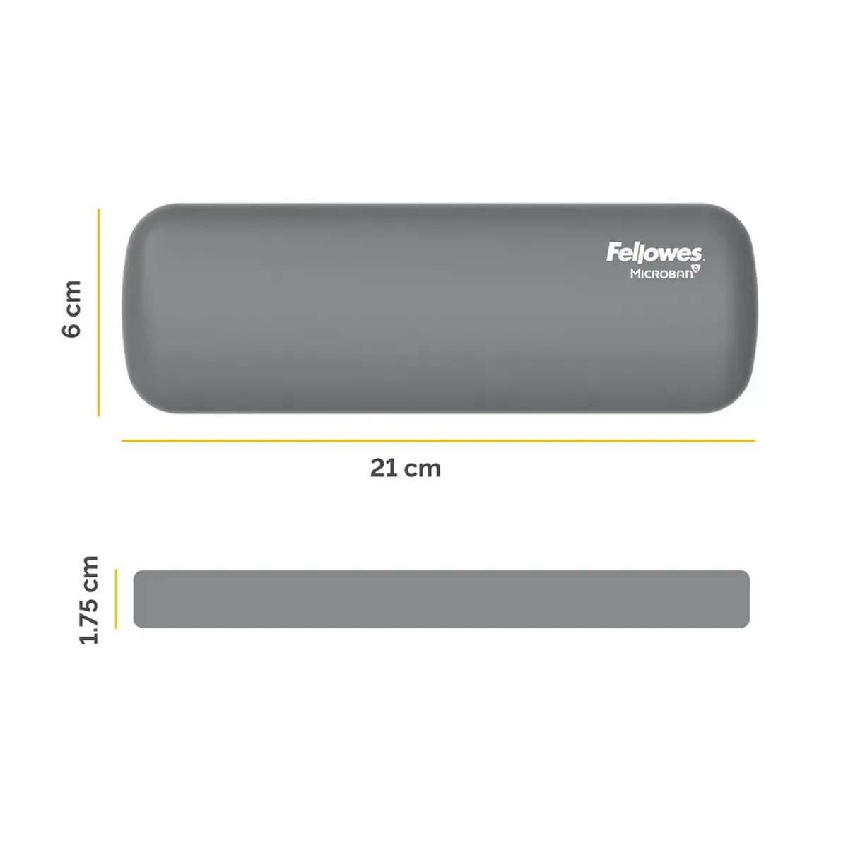 Repose-poignets Breyta - Gris - FELLOWES