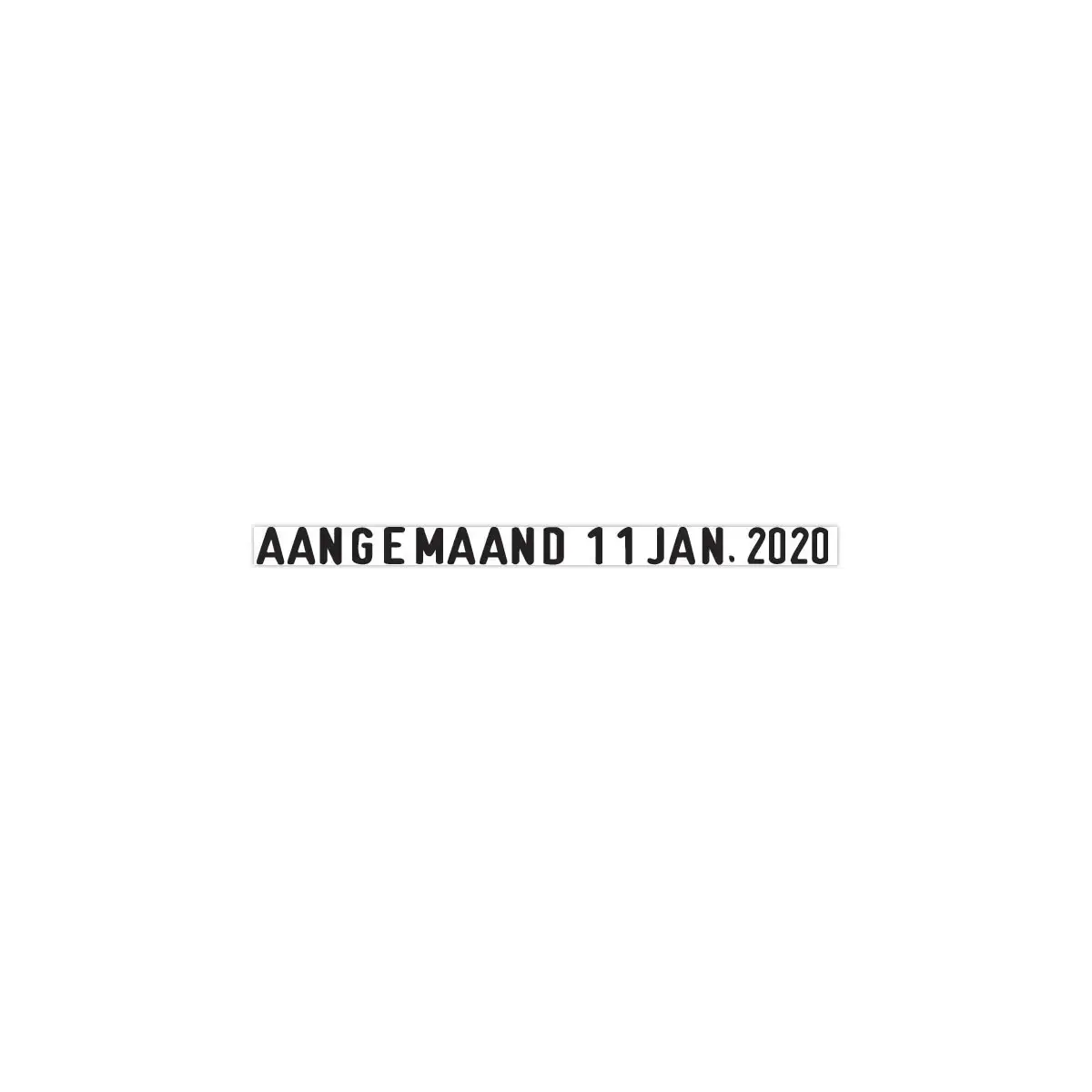 Dateur multiformules NL TRODAT Printy 4817- Caract&egrave;res : H 3,8 mm 