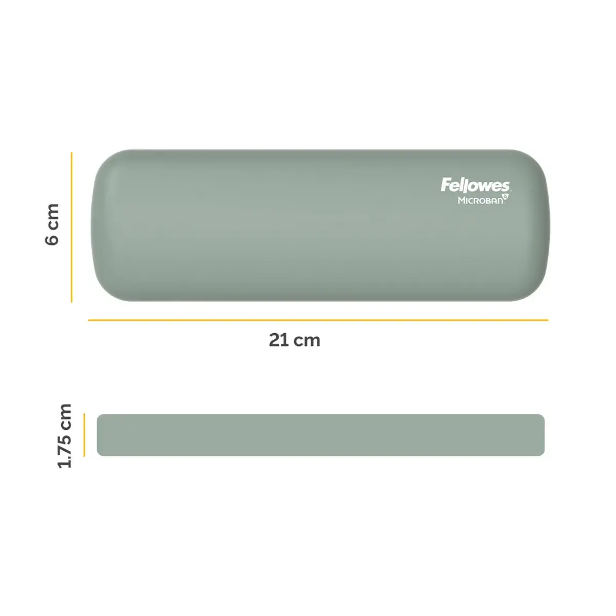 Repose-poignets Breyta - Vert sauge - FELLOWES