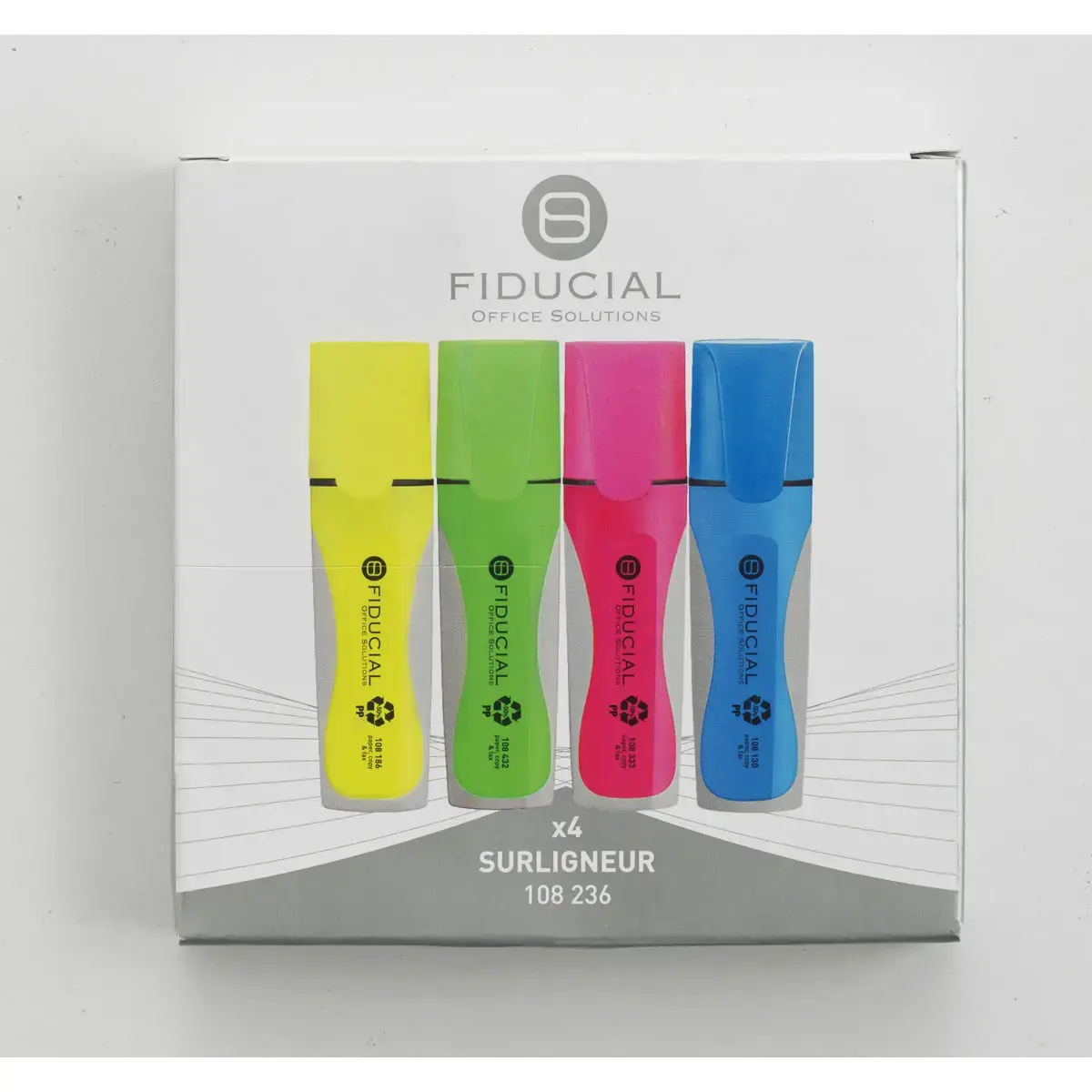 4 Surligneurs - FIDUCIAL OFFICE SOLUTIONS 