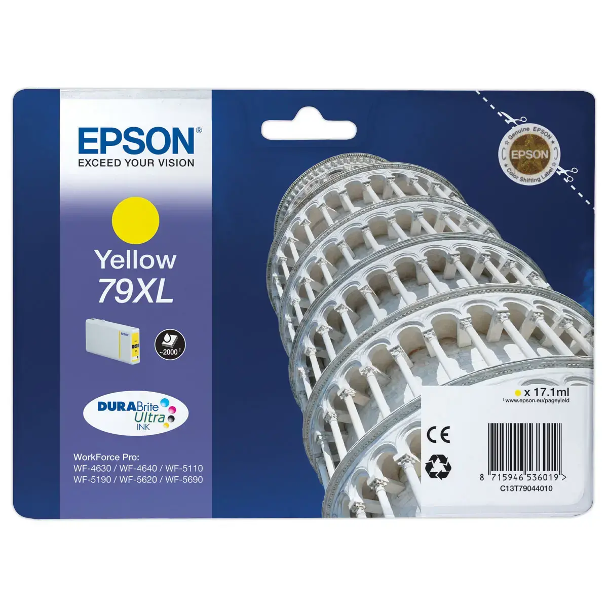 Cartouche C13T790440 - Jaune - Epson