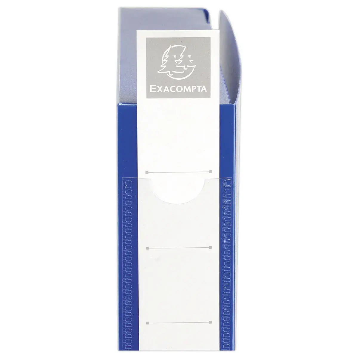 Boite de classement à pression - Dos 40 mm - A4 - Bleu - EXACOMPTA