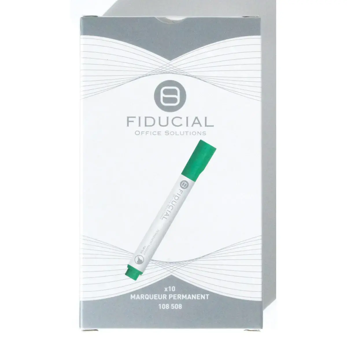Marqueur permanent - Pointe ogive - Vert - FIDUCIAL