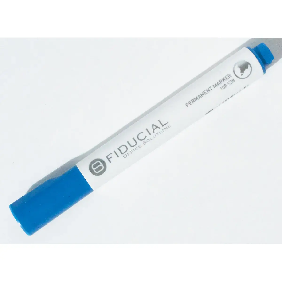 Marqueur permanent - Pointe biseautée - Bleu - FIDUCIAL
