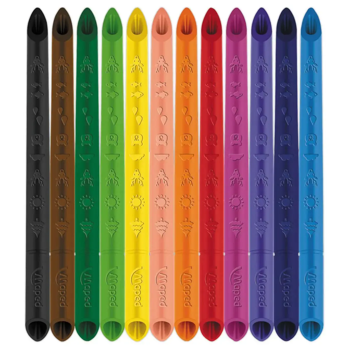 12 Crayons de couleur INFINITY - MAPED