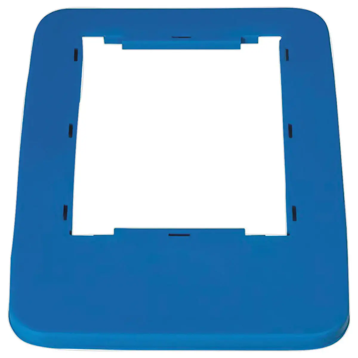 Cadre couvercle pour collecteurs "recyclage" 60L et 80L - Bleu