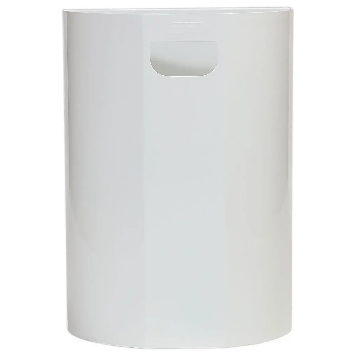 Collecteur mural demi-lune - 20L - Blanc