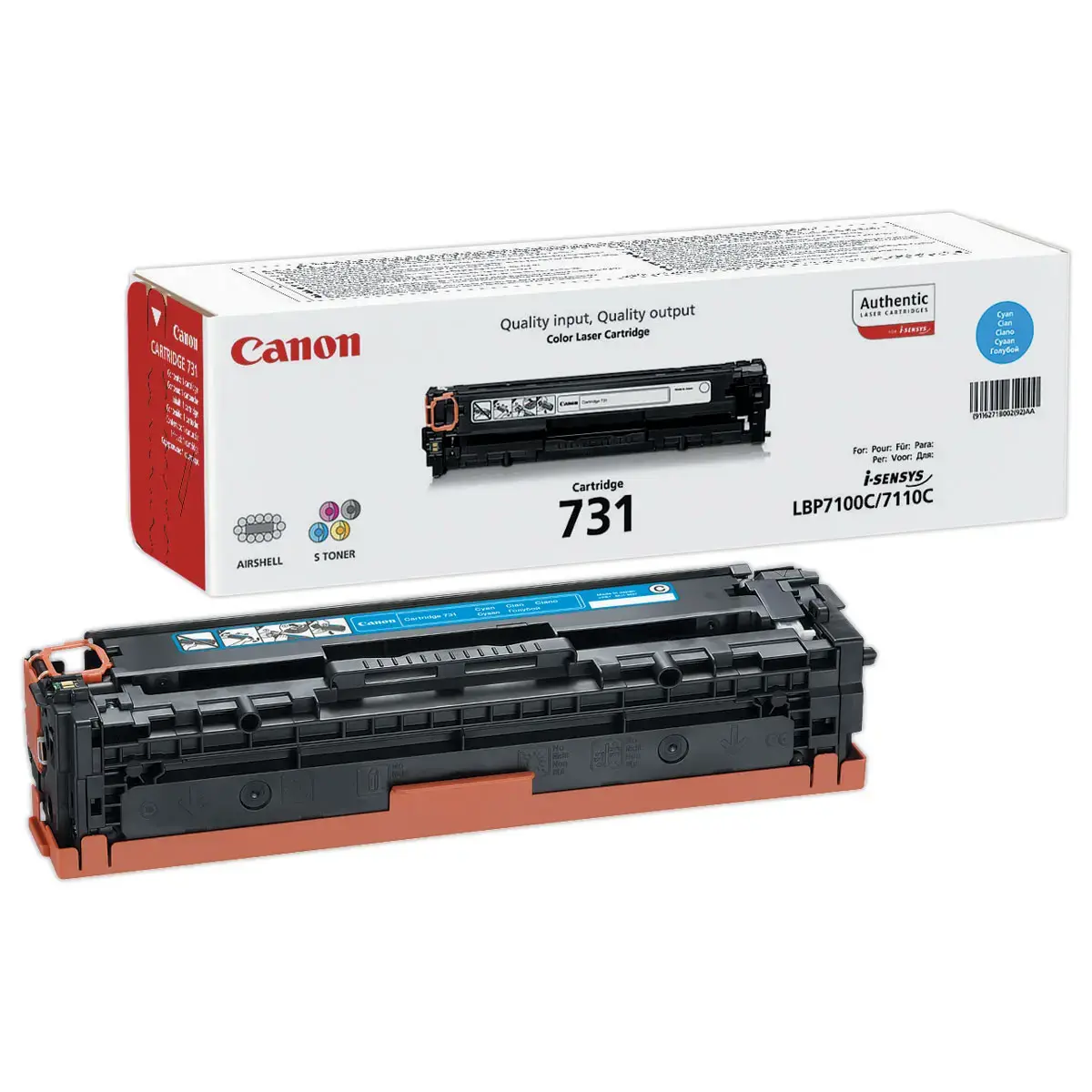 Toner 731C - Cyan - Canon