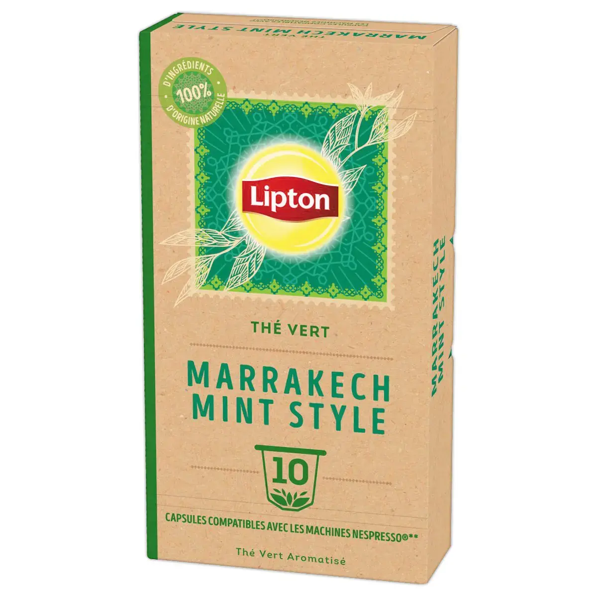 10 Capsules Thé vert Marrakech - LIPTON