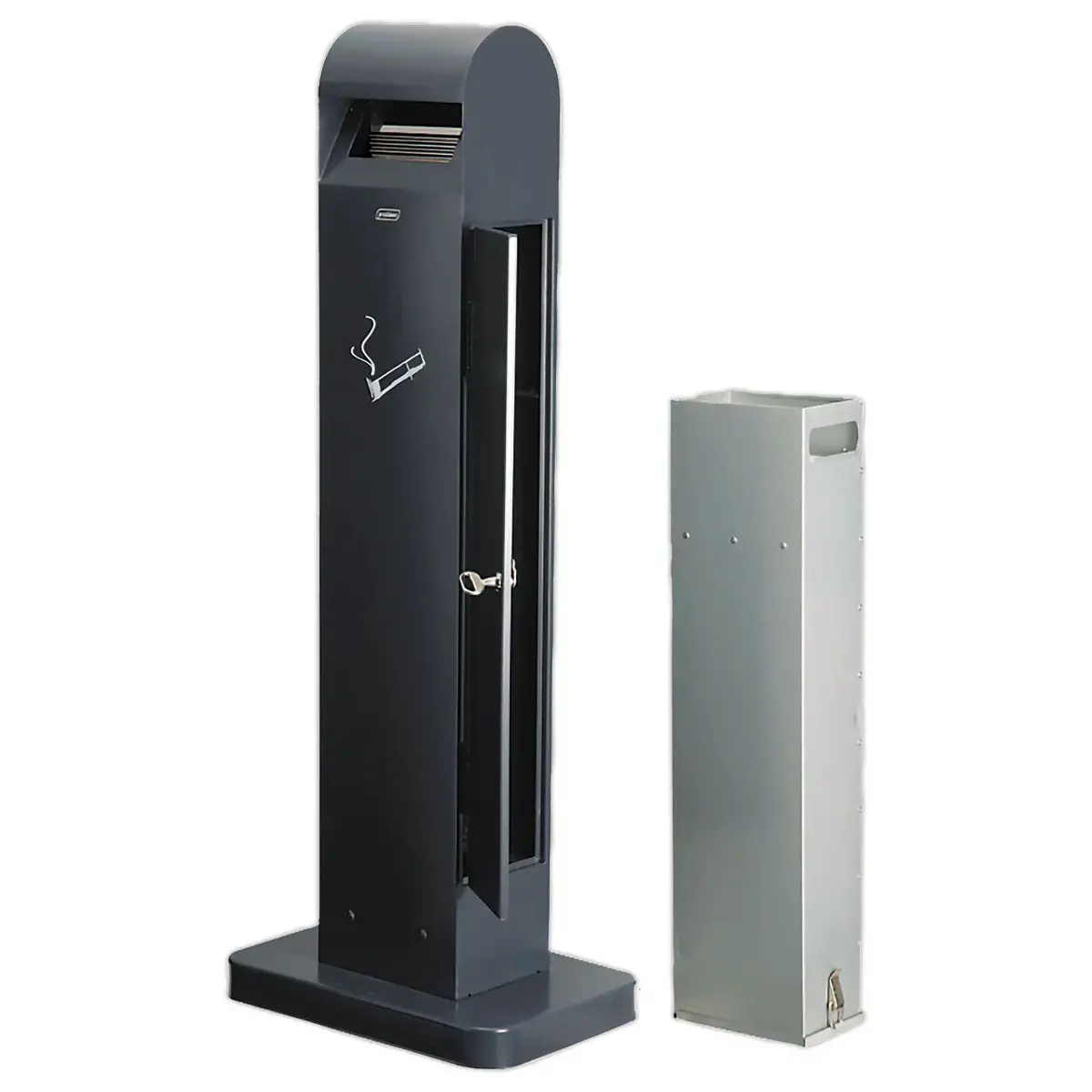 Cendrier totem - 12,5L - Anthracite - PROBBAX 