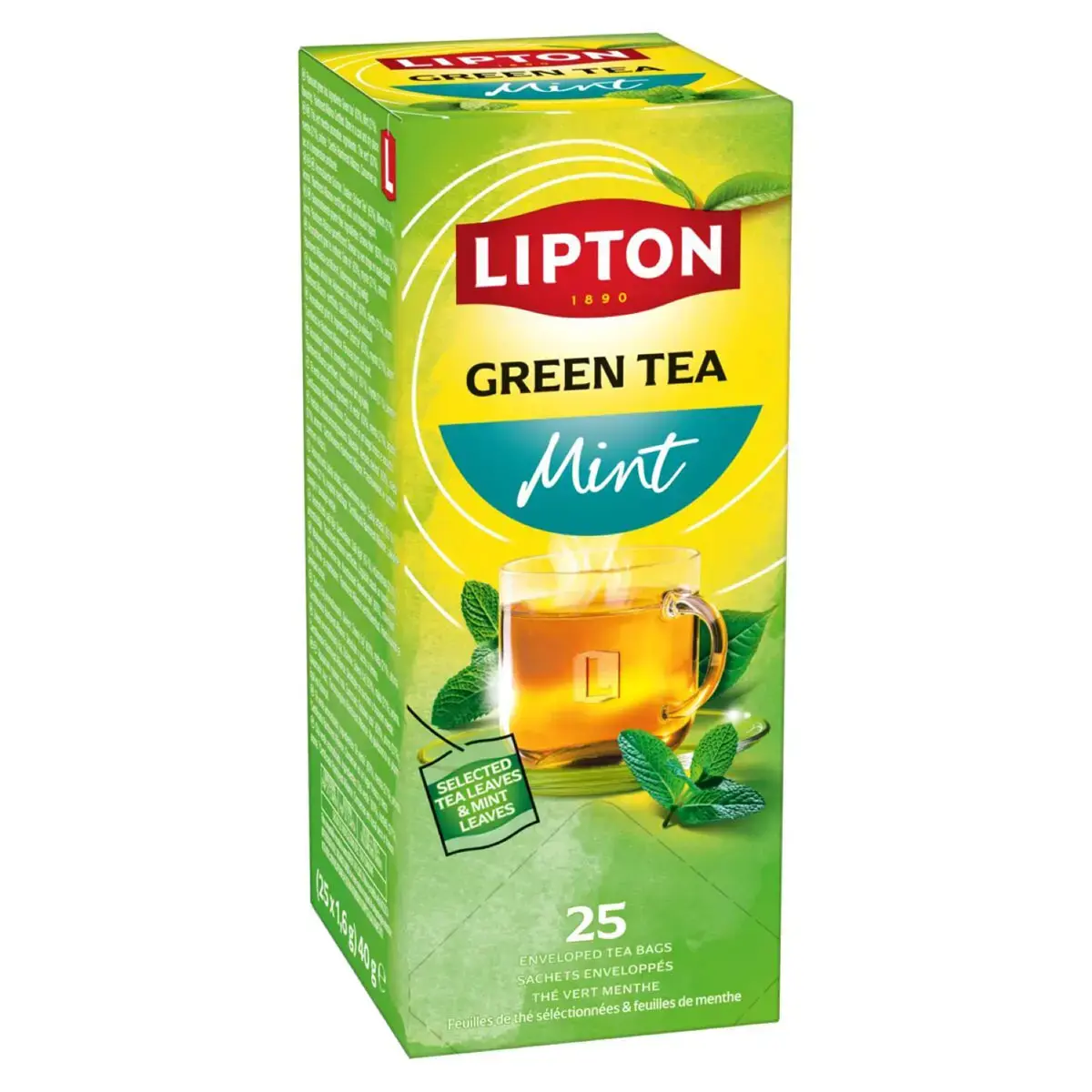 25 Thé vert Menthe Feel Good - LIPTON