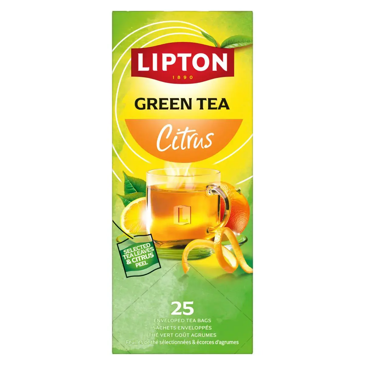 25 Thé vert Agrumes Feel Good - LIPTON
