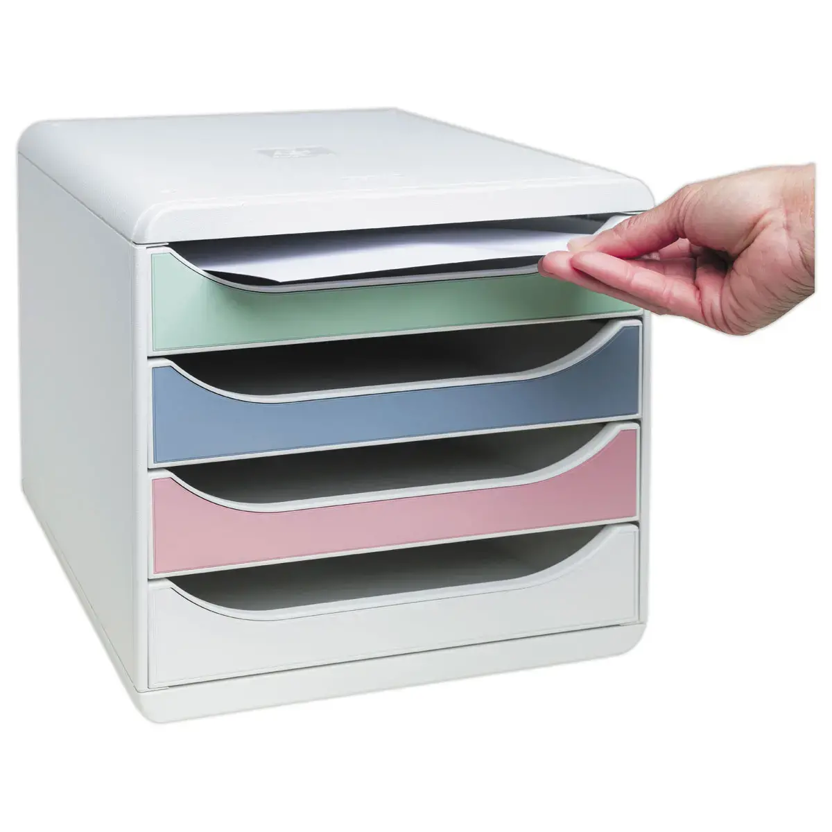Module de classement Big Box - 4 tiroirs - EXACOMPTA