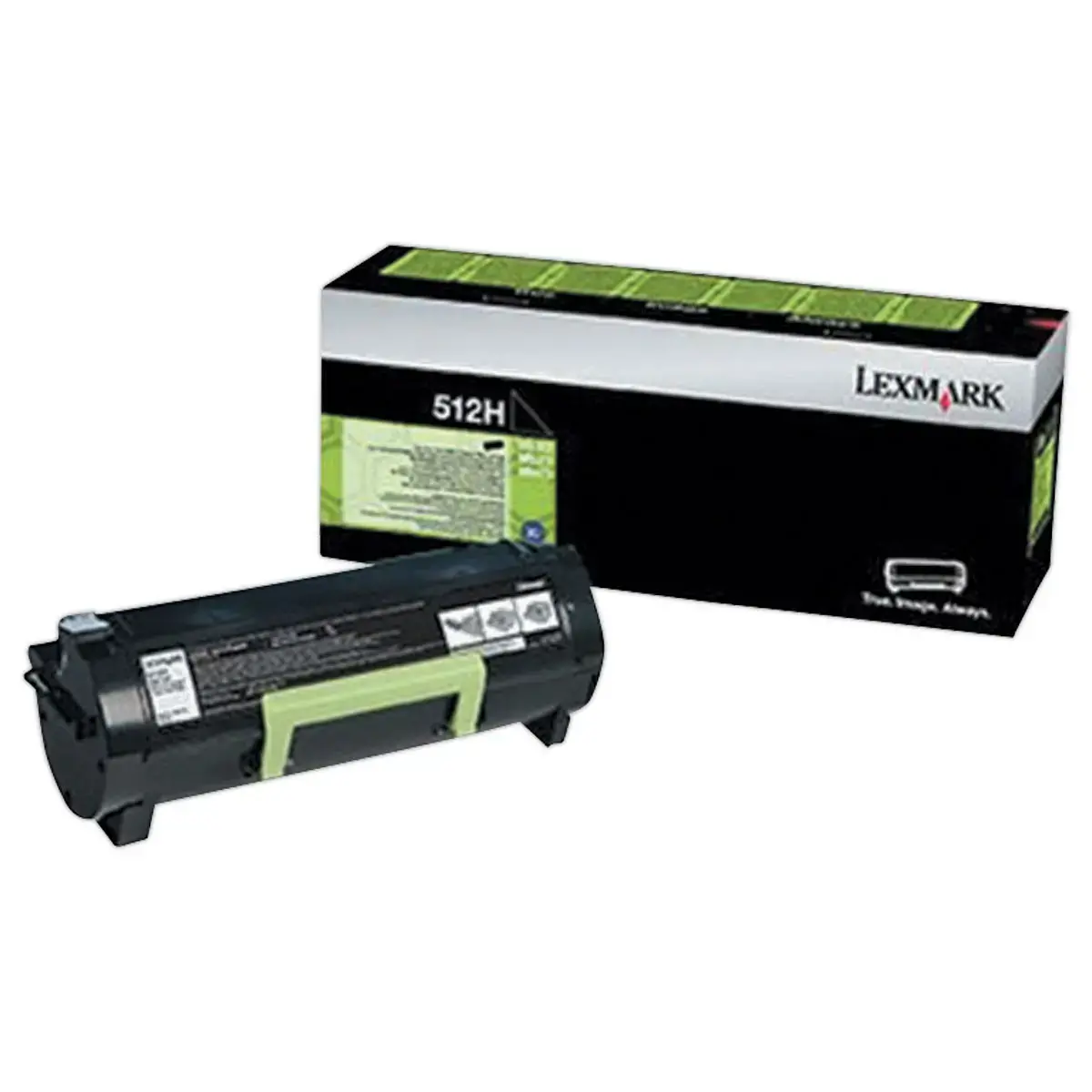 Toner 512 51F2H00 haute capacité - Noir - Lexmark