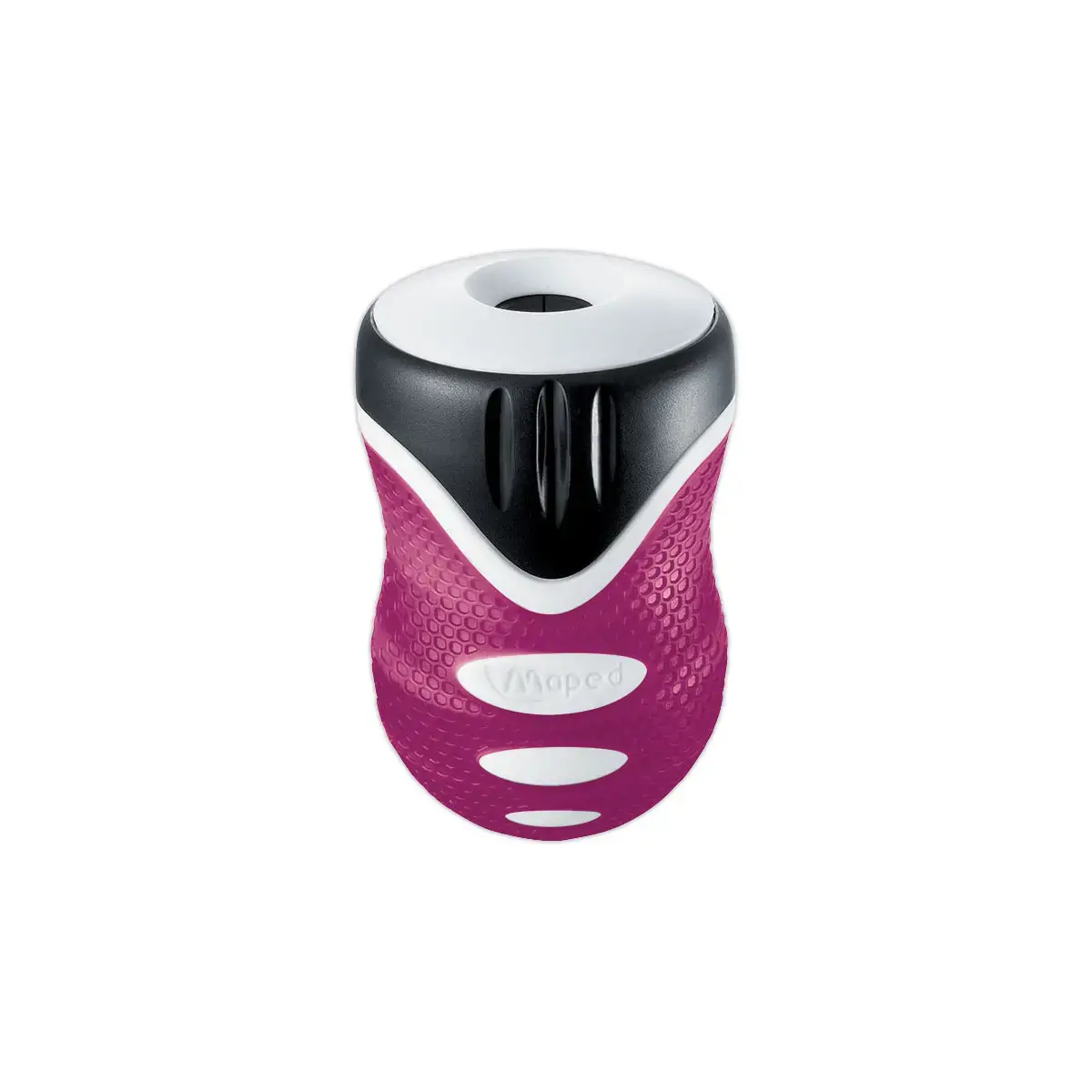 Taille-crayon bi-matière Clean grip avec réservoir - Maped