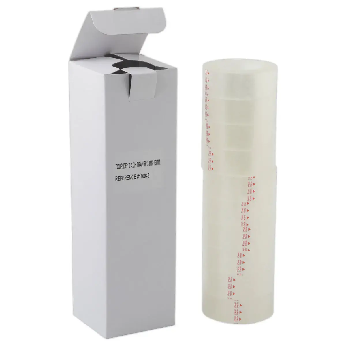 10 Rouleaux d'adhésif transparent - 33 x 19 mm