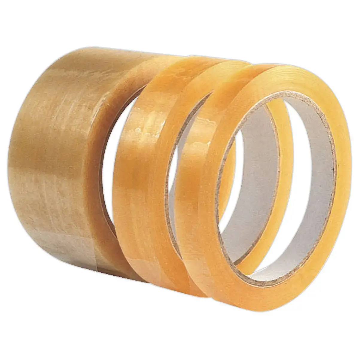 Rouleau d'adhésif emballage transparent 66m