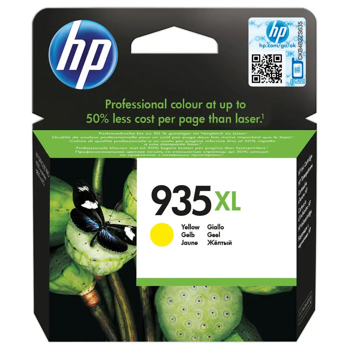 Cartouche HP 935XL - C2P26AE - Jaune