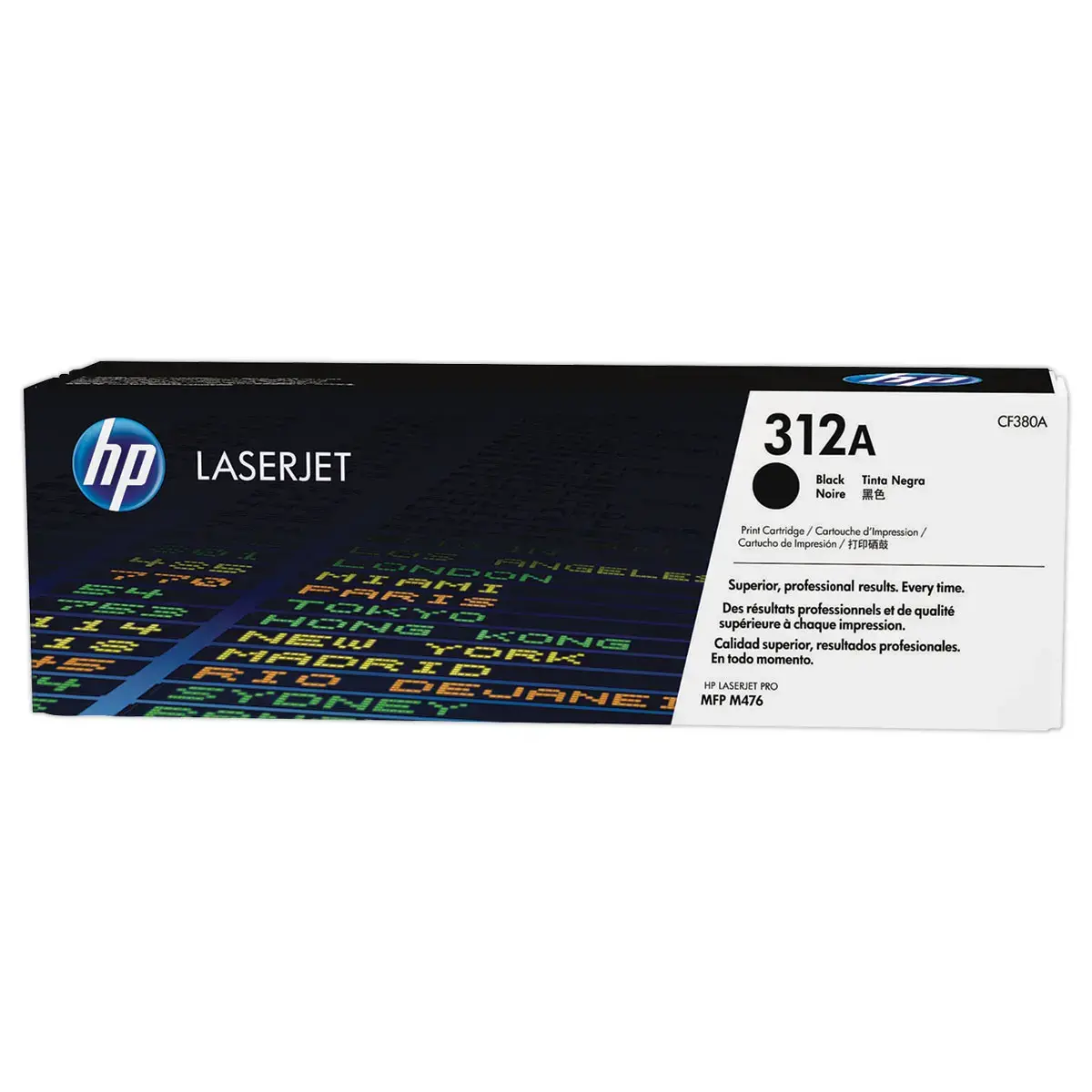 Toner 312A CF380A - Noir - HP