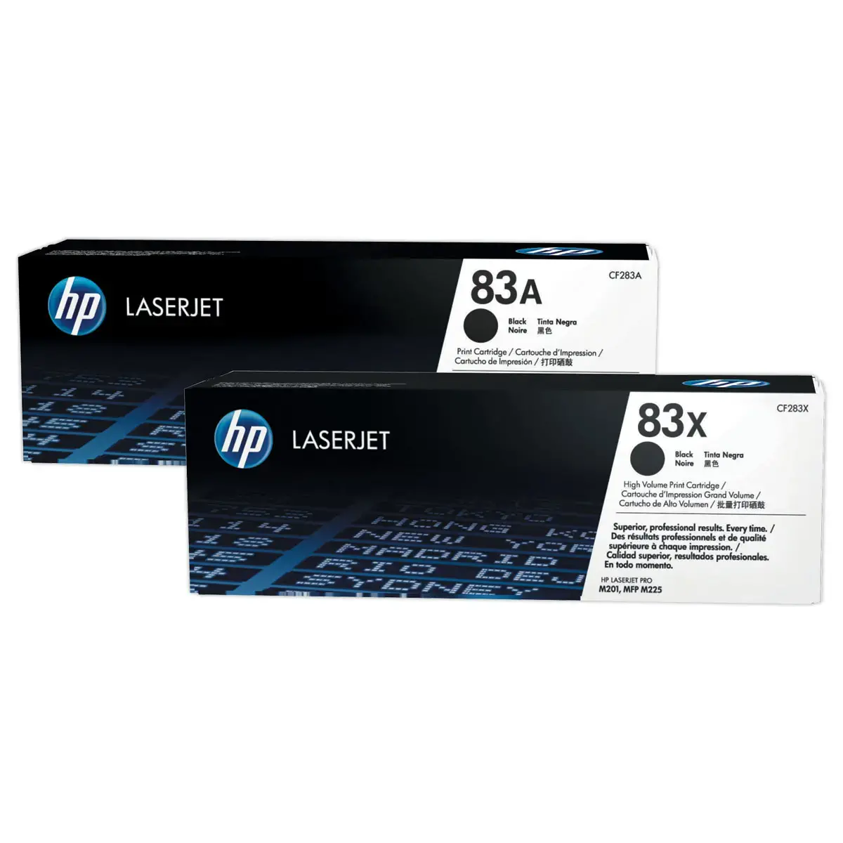 HP 83X CF283X toner noir Grande capacité