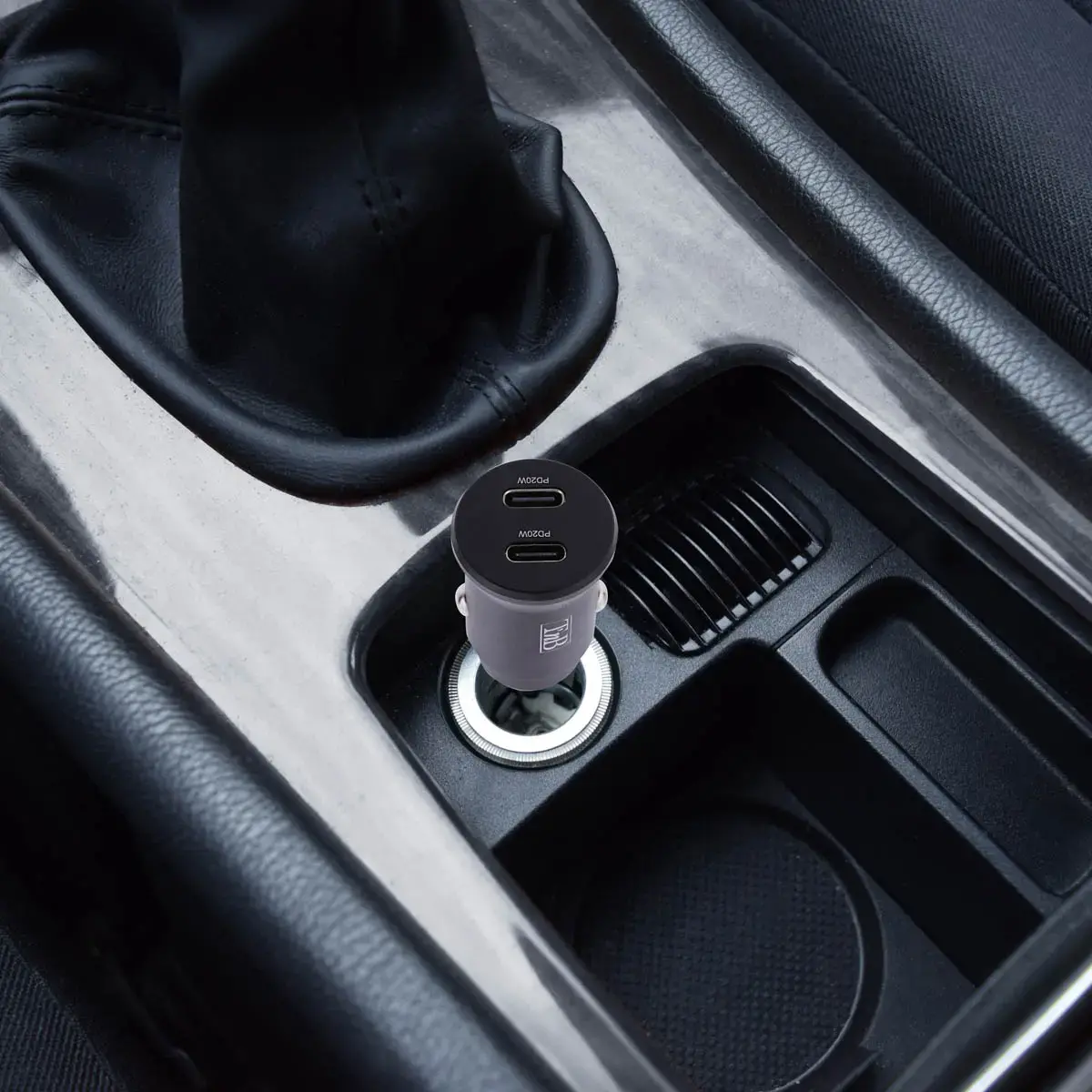 Chargeur de voiture - 2 x USB-C - T'NB 