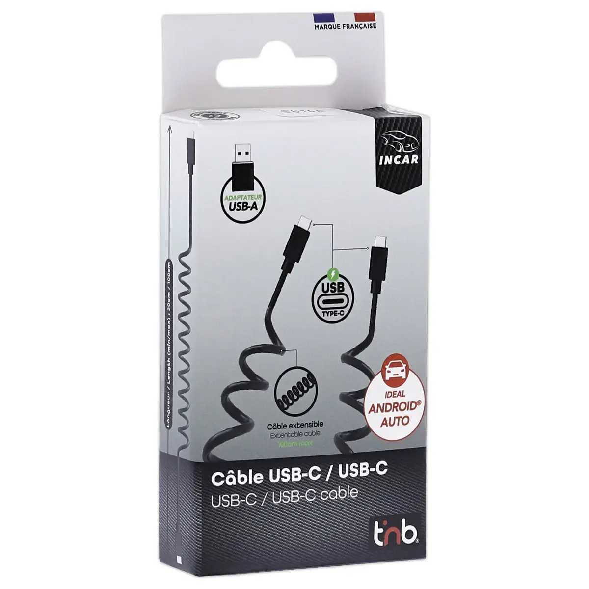 Câble USB-C vers USB-C - T'NB