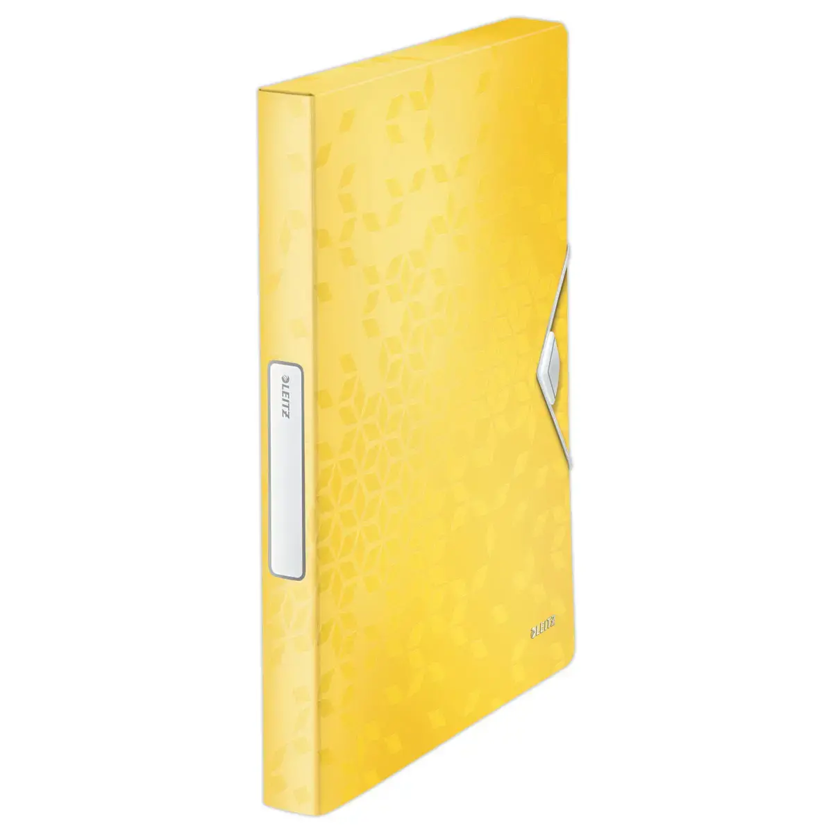 Boîte de classement plastique WOW - Jaune - LEITZ