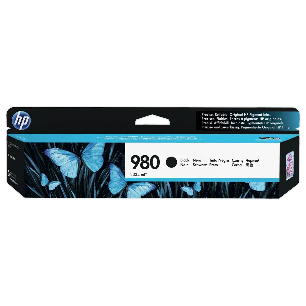 Cartouche d'encre 980 D8J10A - Noir - HP 