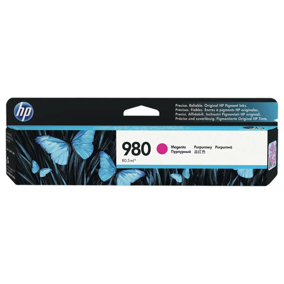 Cartouche d'encre 980 D8J08A - Magenta - HP 