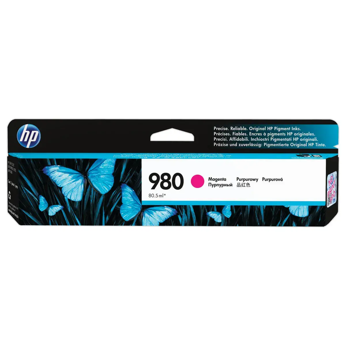 Cartouche d'encre 980 D8J08A - Magenta - HP 