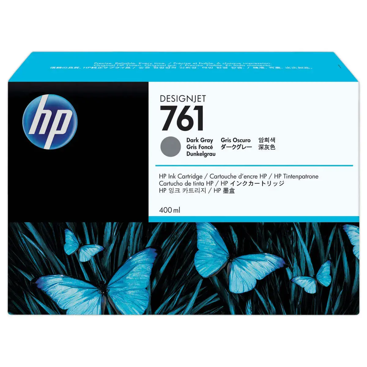 HP cartouche d'encre gris fonc&eacute; CM996A 