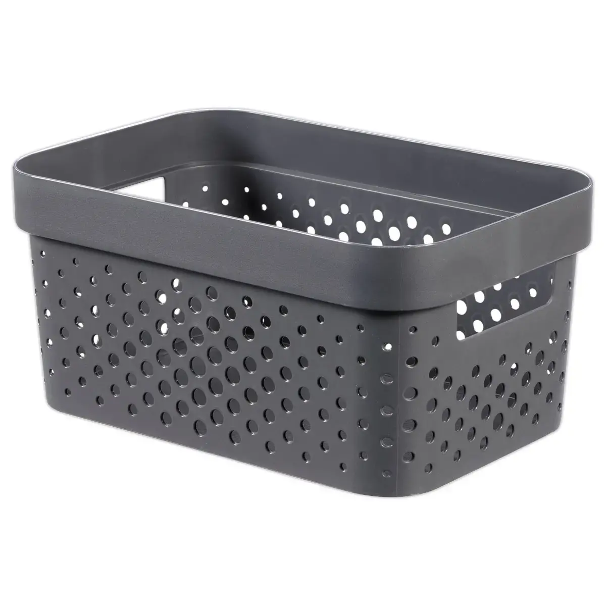 Panier de rangement Pixel 1.5L gris clair SUNDIS