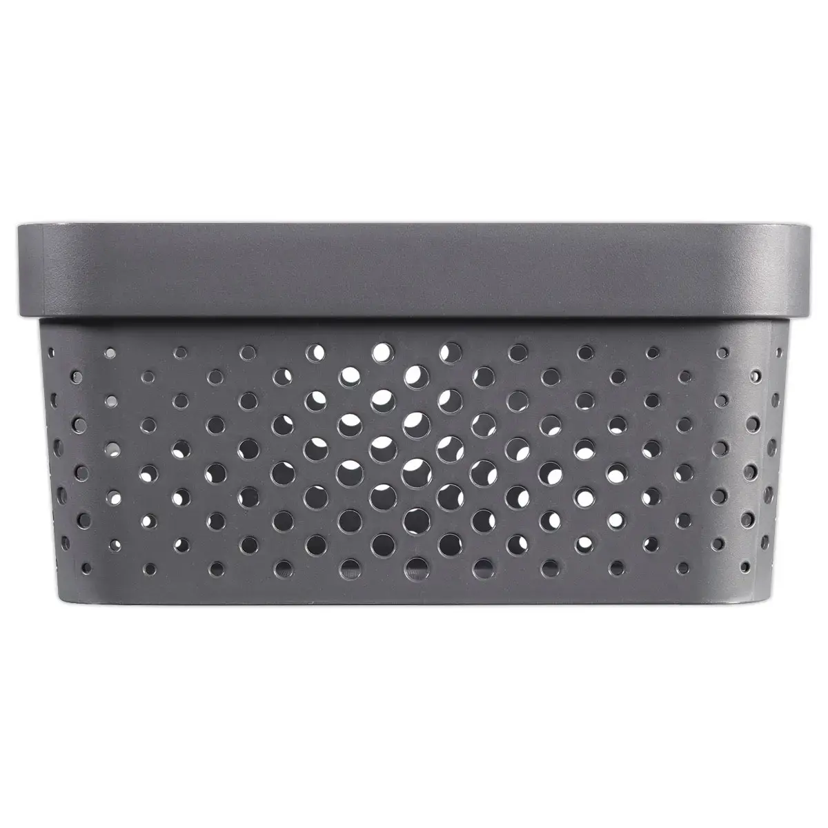 Panier de rangement Pixel 1.5L gris clair SUNDIS