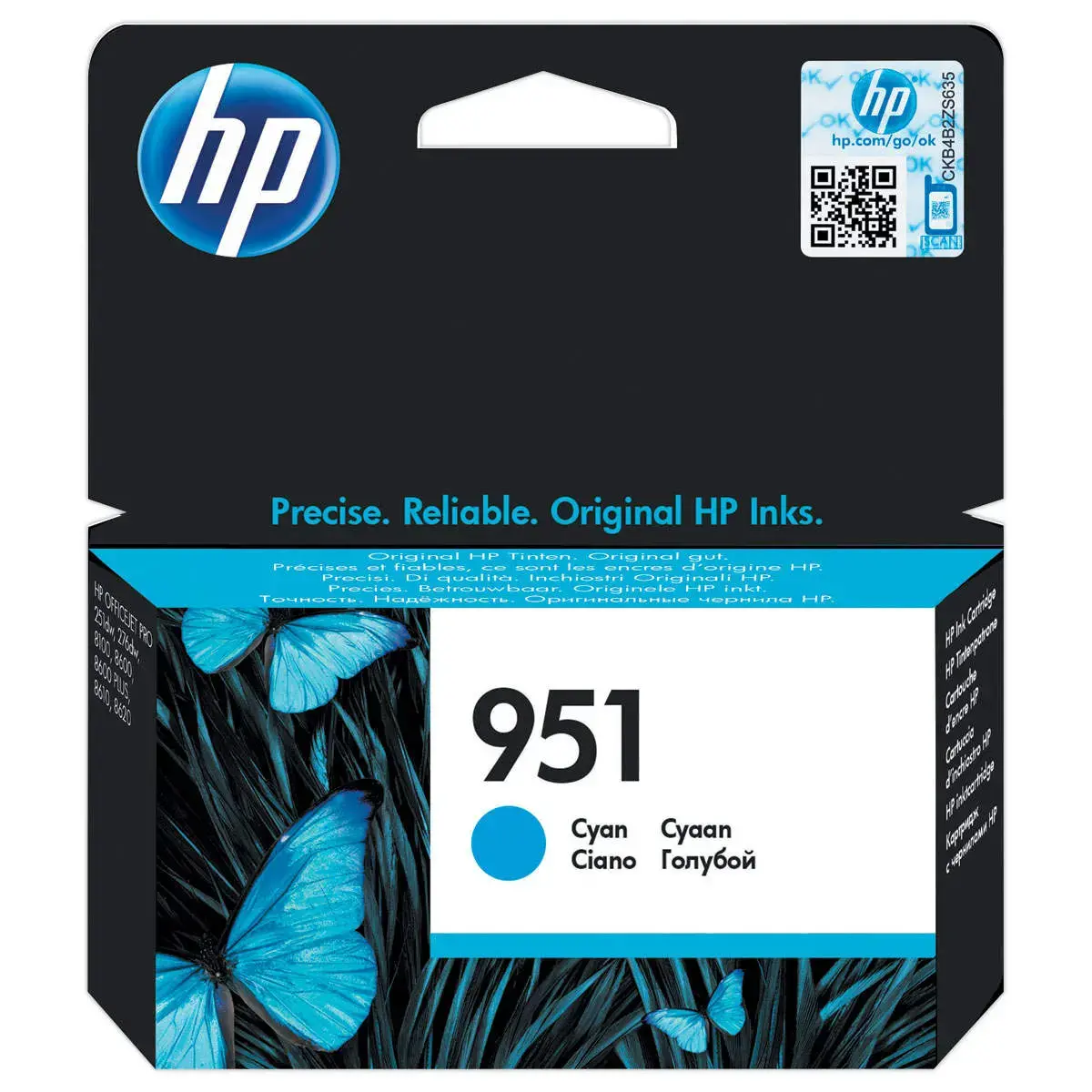 HP 951 CN050AE cartouche d'encre cyan