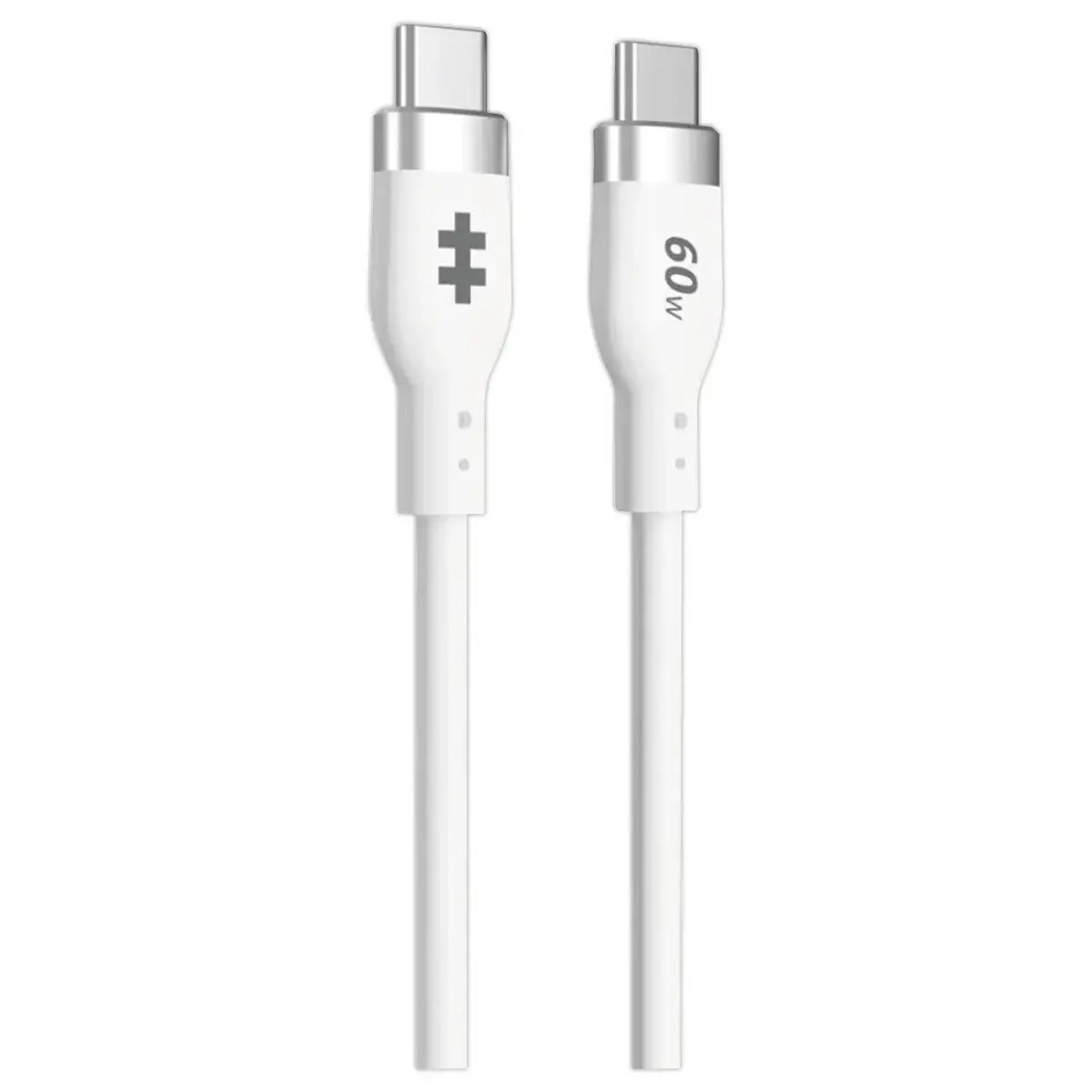 C&acirc;ble USB-C 60W 1,5M - Blanc - HYPERTEC 