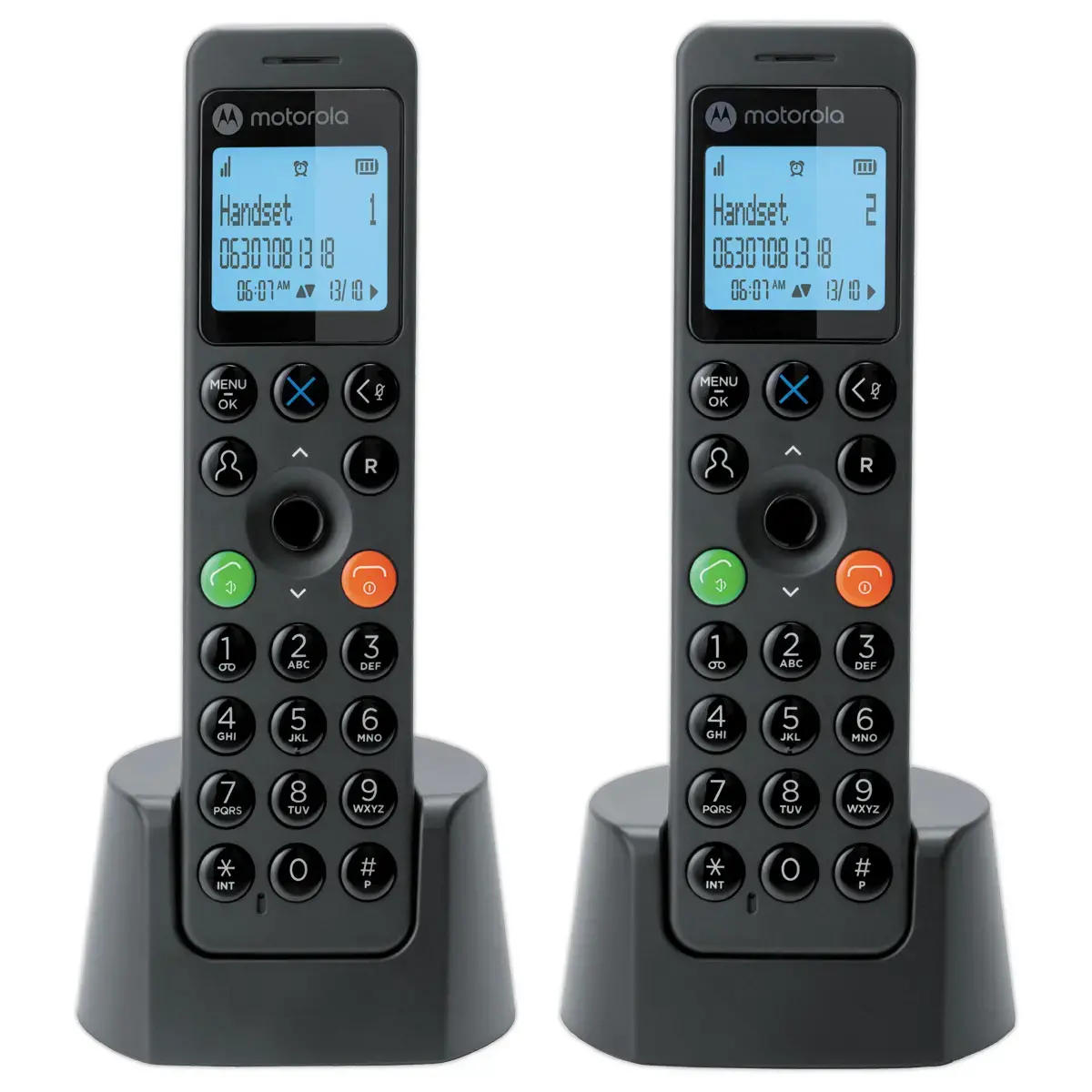 2 Téléphones Sans FIl DOT202 - Double Combiné - MOTOROLA