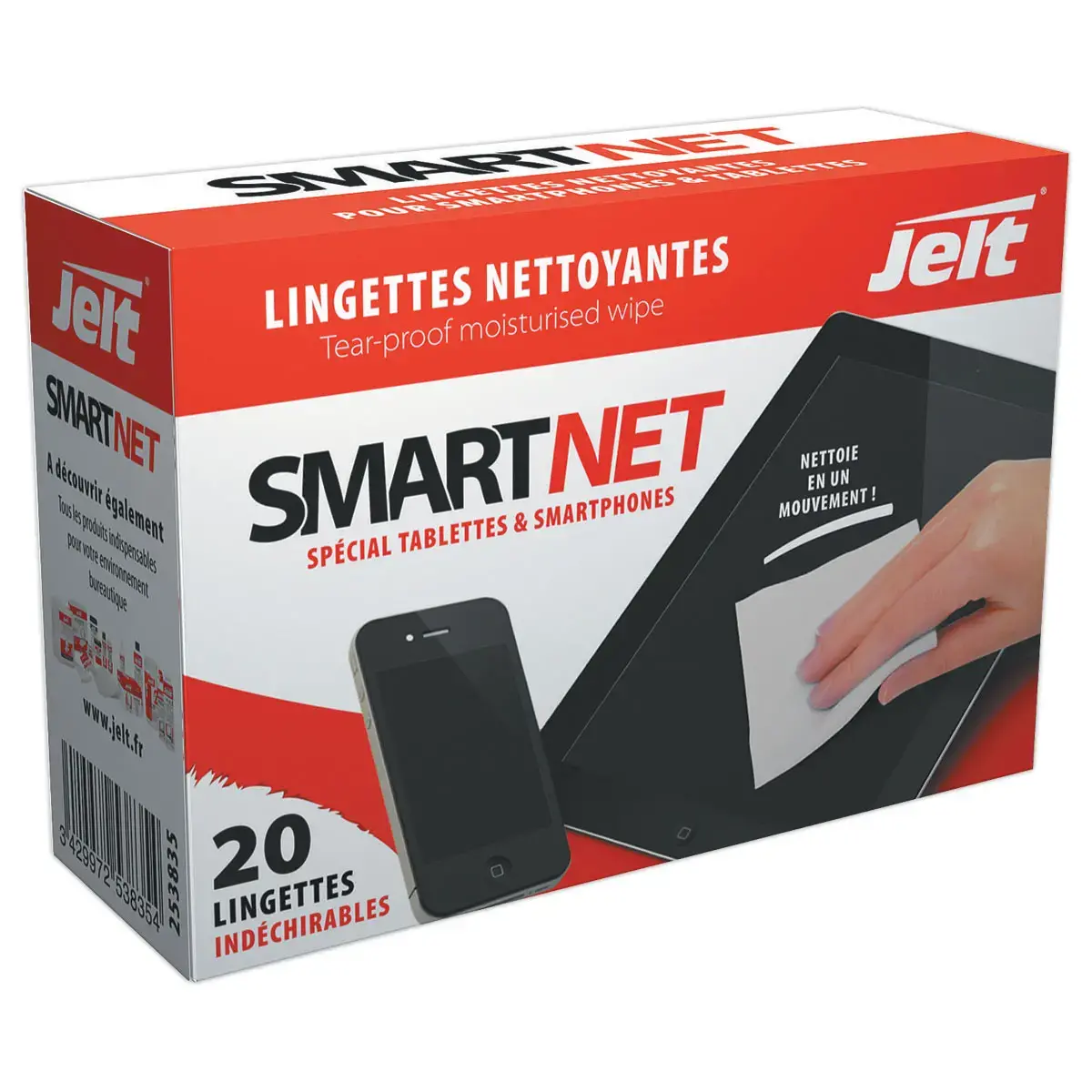 20 lingettes SMARTNET pour smartphoneset tablettes
