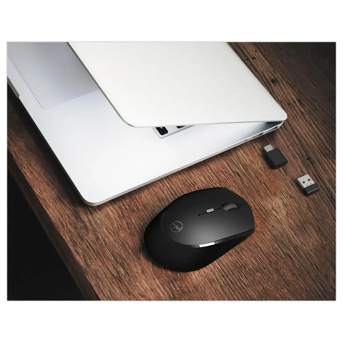 Souris Sans Fil Dual Dongle USB-C - Rechargeable - MOBILITY LAB