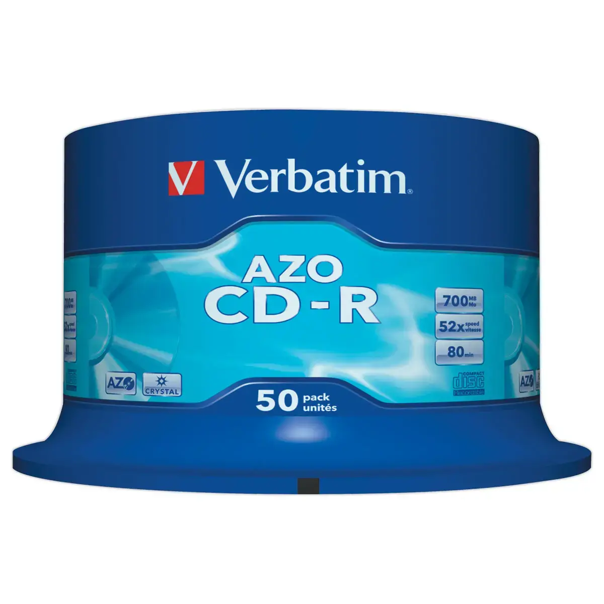 50 CD-R VERBATIM 52x
